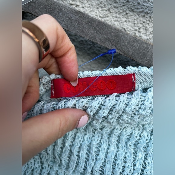 COUCOO PASU DRESS IN MOUNTAIN MIST - Picture 7 of 11